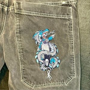 Vintage Surf Dragon JNCO Jeans